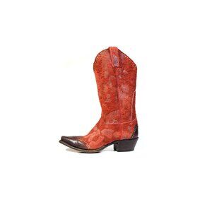 Sonora Cowboy Boots Rough Out Leather Handmade Cowboy Boots Size 7.5